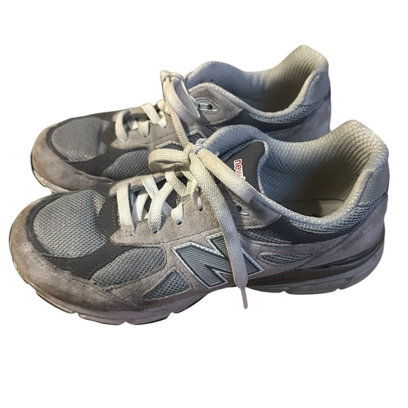 New Balance 990v3 Gray Sneakers Size 6.5/39 - Picture 3 of 6